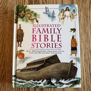 Illustrated Family Bible Stories Hardcover by Martin Manser Parragon Books